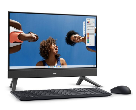 PC DELL Inspiron AIO 5430 Intel Core 5 120U 8GB SSD 512GB 23,8" FHD Windows 11 Home + OHS 2024 Resmi 3 Tahun - 8GB/SSD 512GB, Windows 11 Home