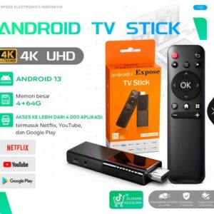 M98 TV Stick Android 13.0 4+64GB 5G TV Box WiFi HDMI