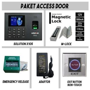 Paket Absensi Solution X105 Access Control
